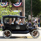 Madison Parade Early Automobile